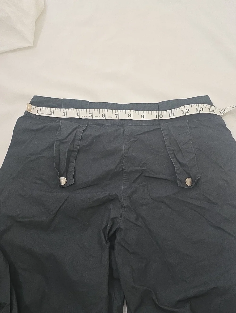 Minga‎ London Black Drawstring Cargo Jogger Pants - 26
